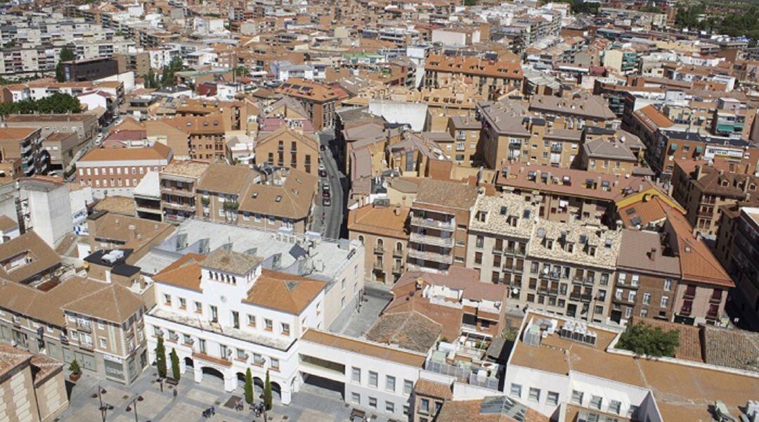 San Sebastián de los Reyes desde el aire