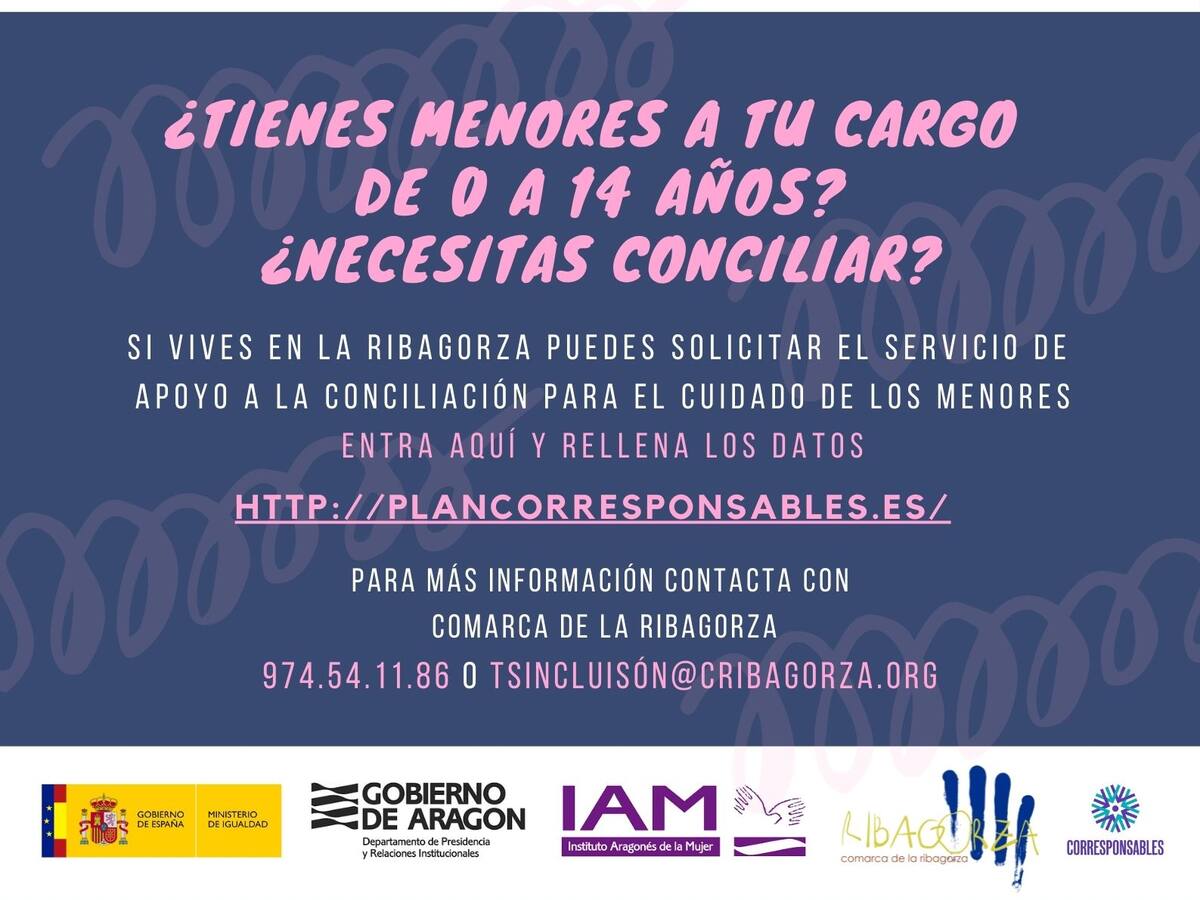 La Ribagorza pone en marcha el "Plan Corresponsables"