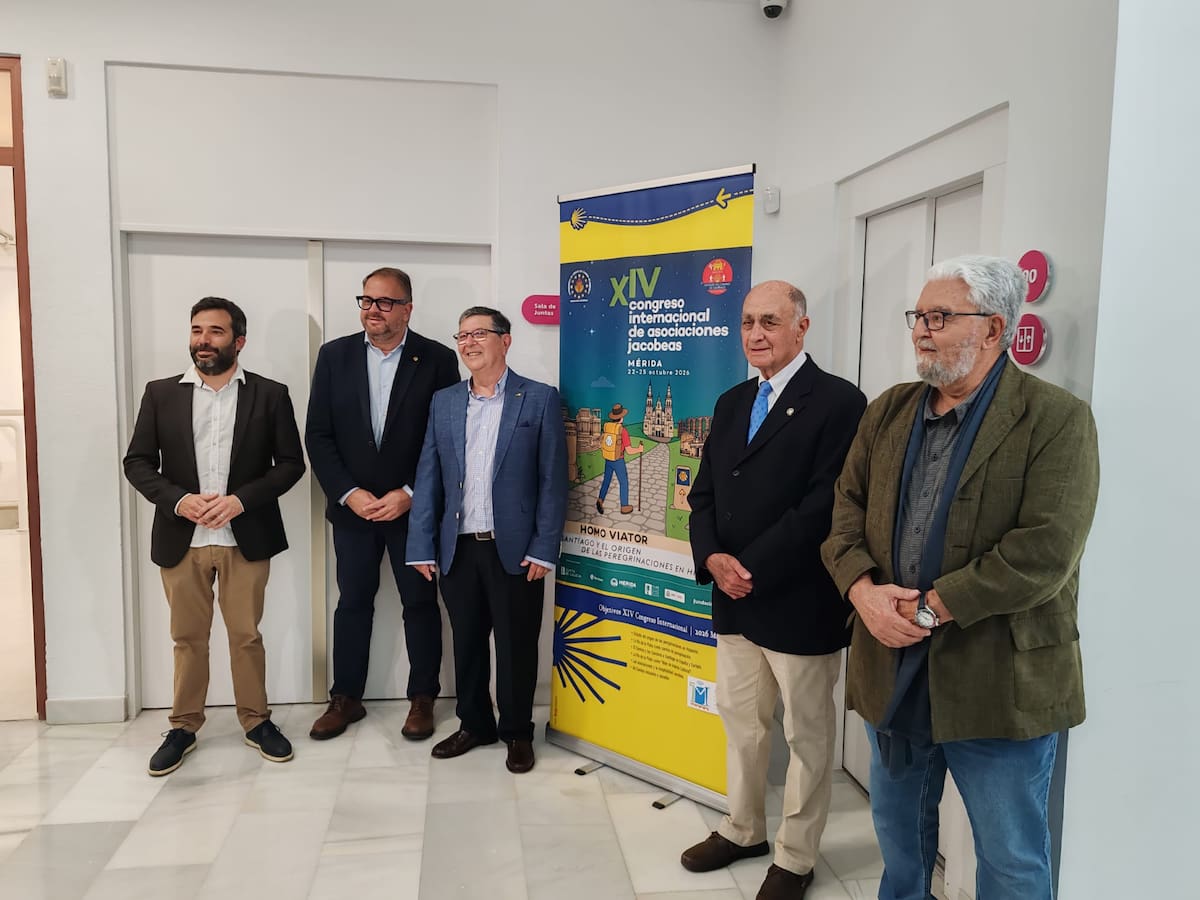 Mérida se prepara para acoger la cita internacional de peregrinos xacobeos