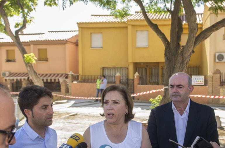 Visita de la Delegada de la Junta a Guadix.