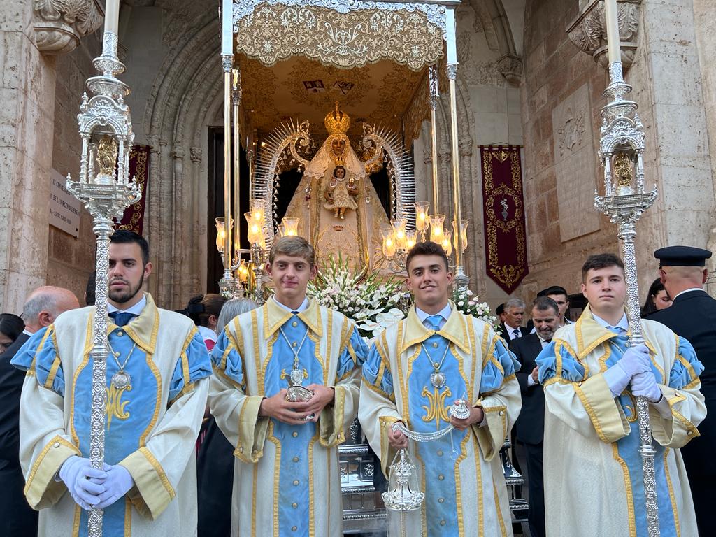 Salida de la Virgen del Prado, patrona de Ciudad Real en el año 2022