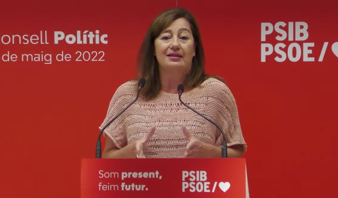 Francina Armengol, secretaria general del PSIB.