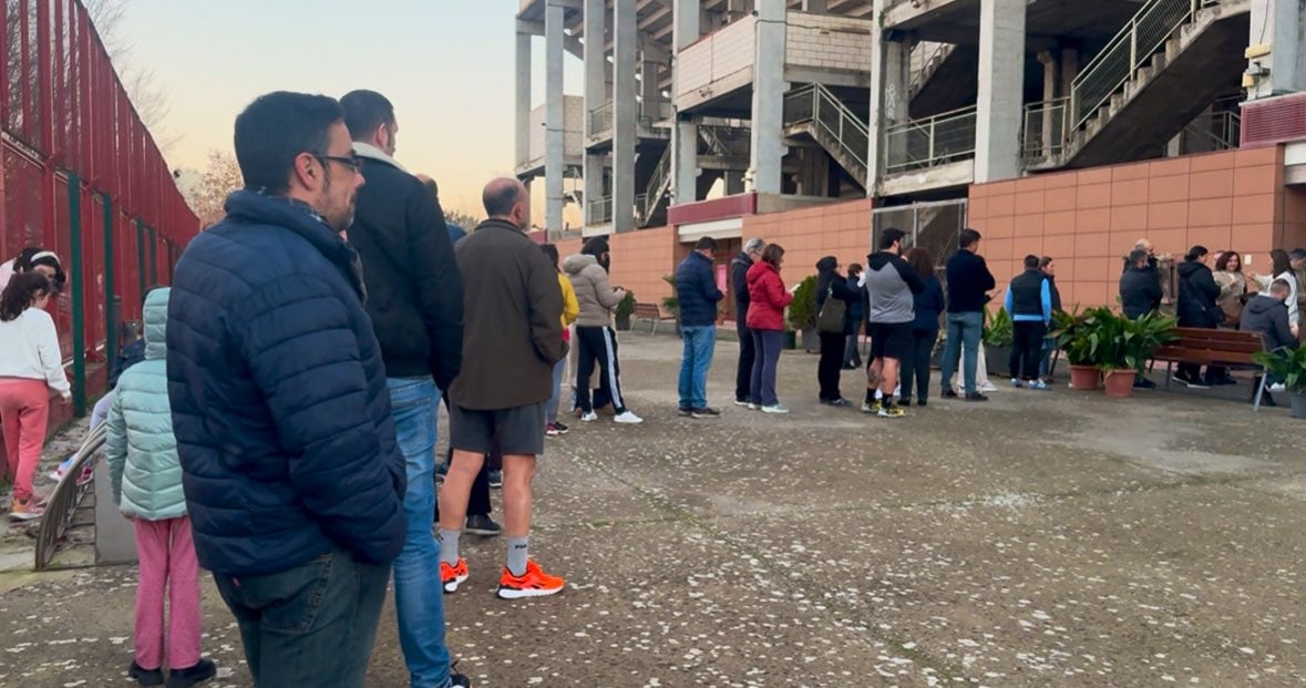 Imágenes de la última colecta extraordinaria con la colaboración del Mérida AD/ Foto: Mérida AD