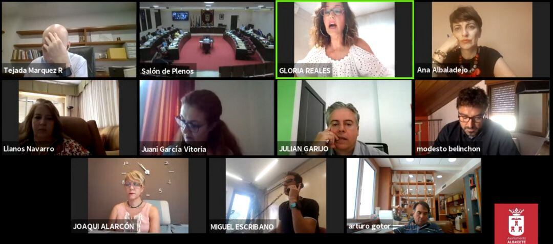 Imagen del pleno de este jueves