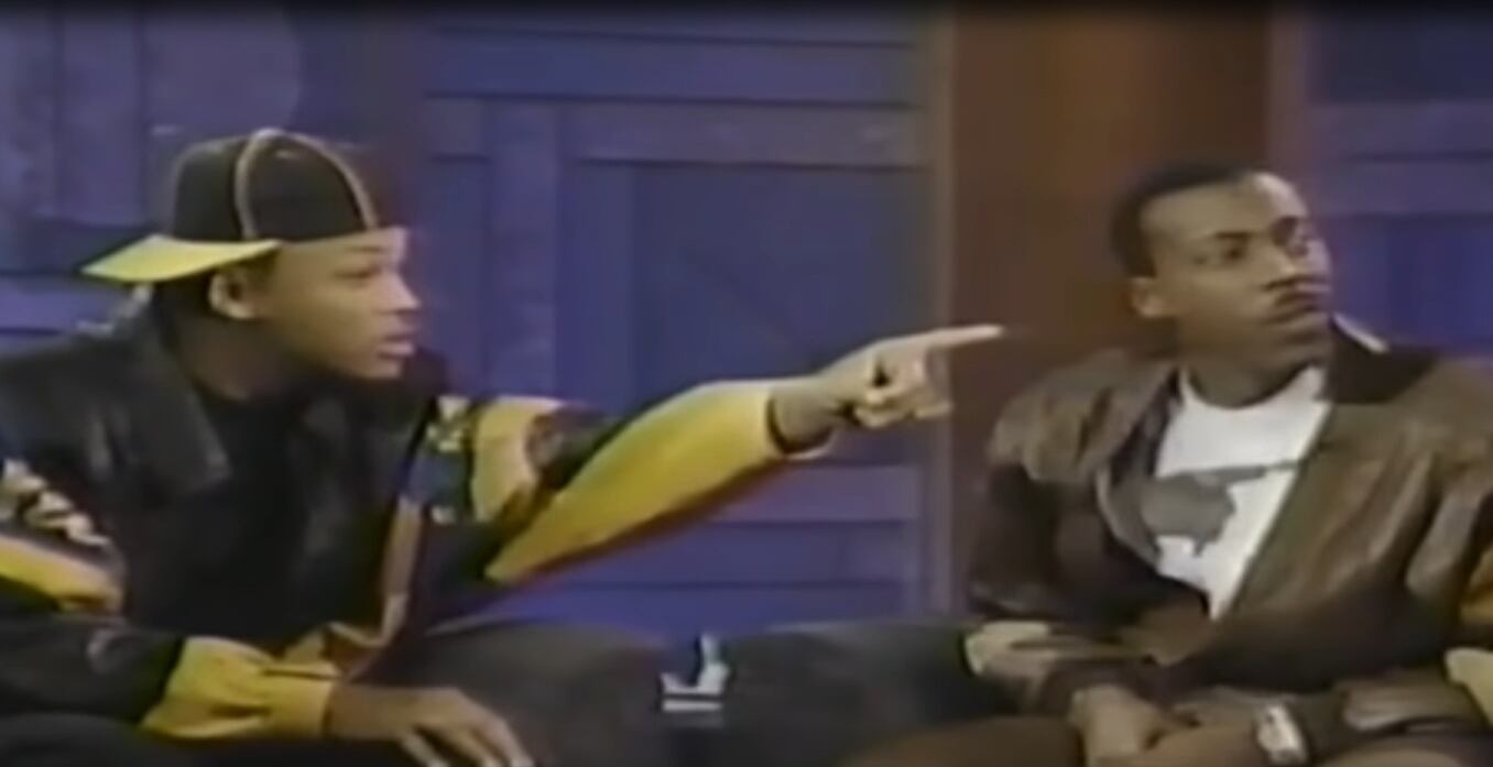 Will Smith durante una entrevista en 1991.