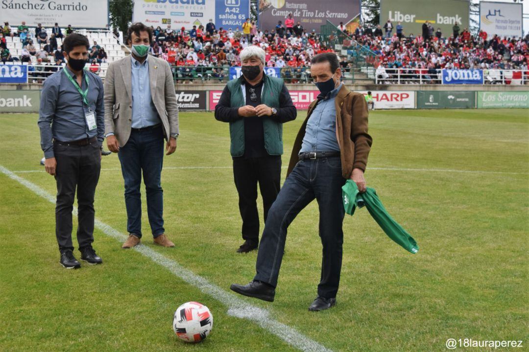 Esteban Martínez fue homenajeado recientemente en el Salto del Caballo