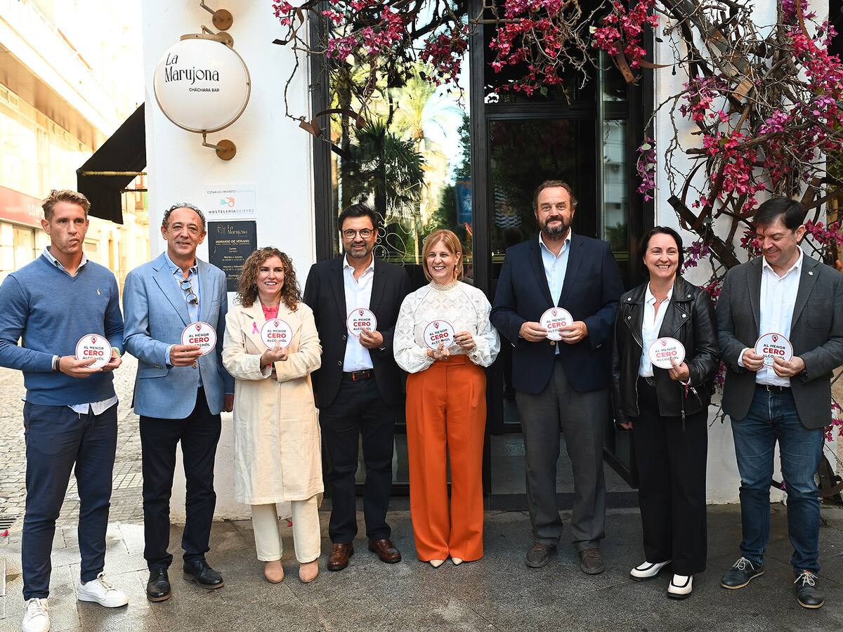 Arranca en Jerez la nueva campaña de prevención de consumo de alcohol en menores de edad impulsada por Espirituosos España