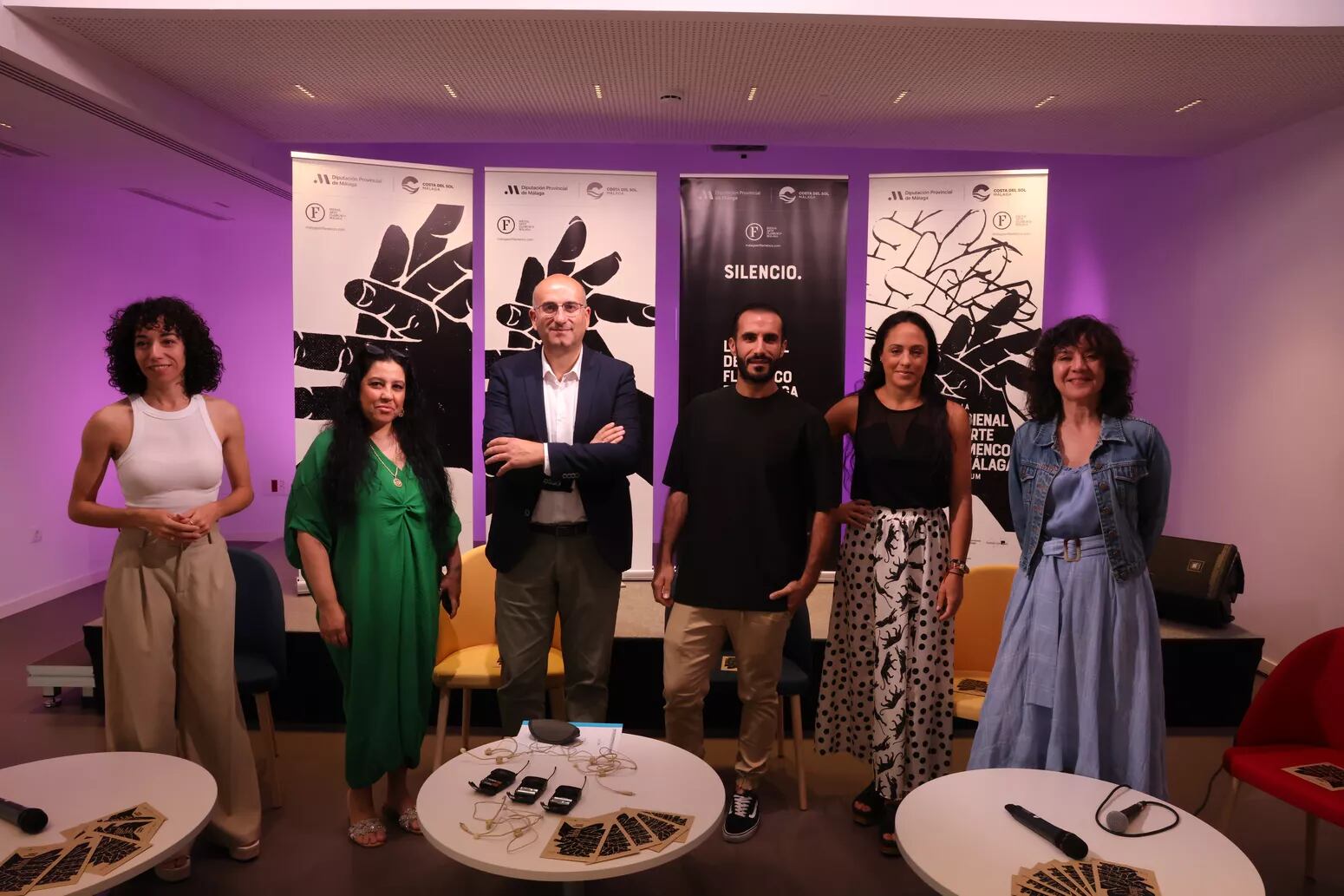 Un momento de la  presentación de la bienal