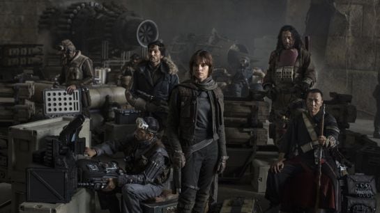 El grupo de Rebeldes de Rogue One.