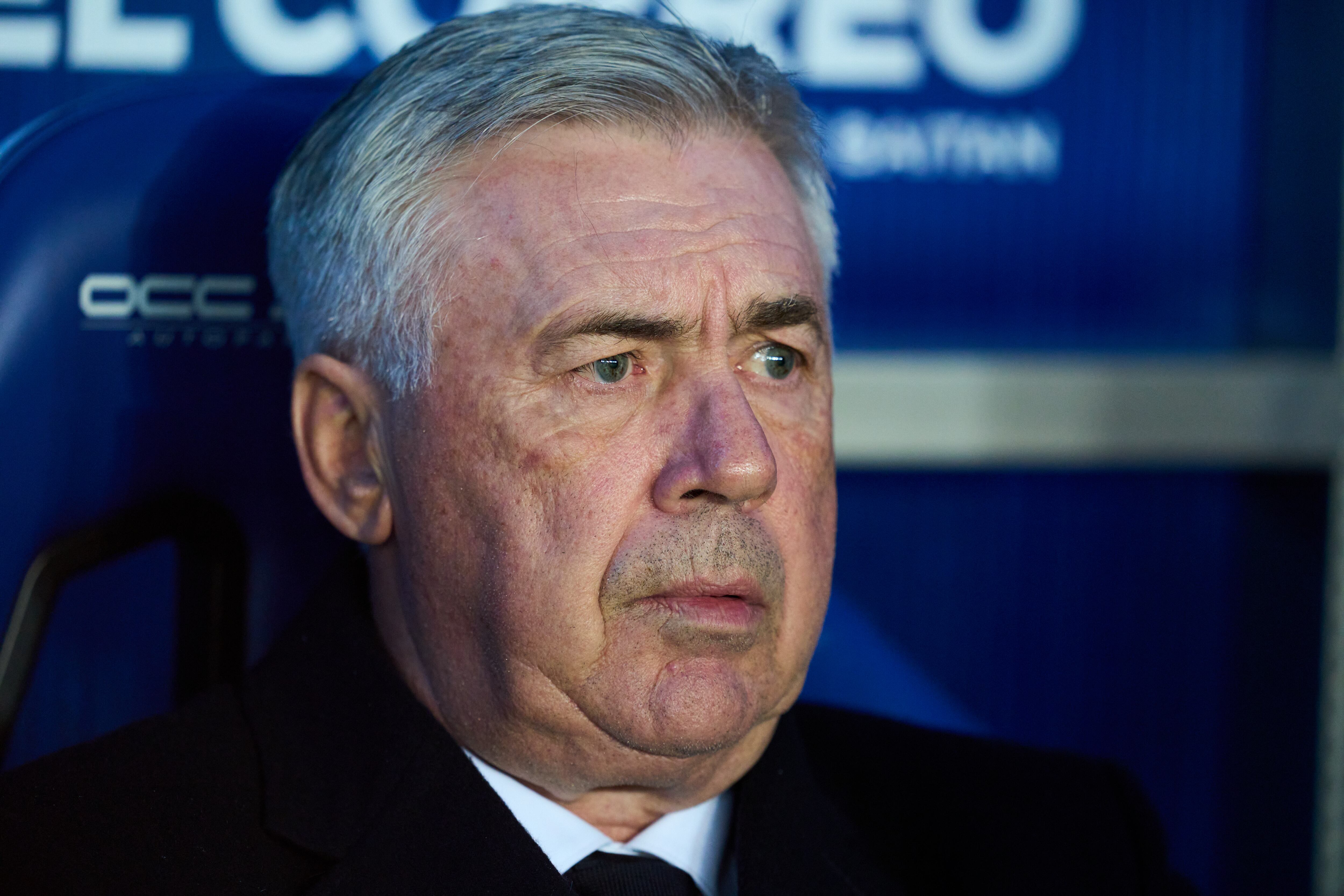 Carlo Ancelotti, entrenador del Real Madrid.