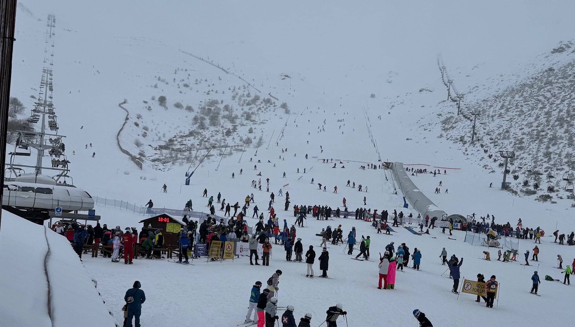 Estación invernal de San Isidro (León)