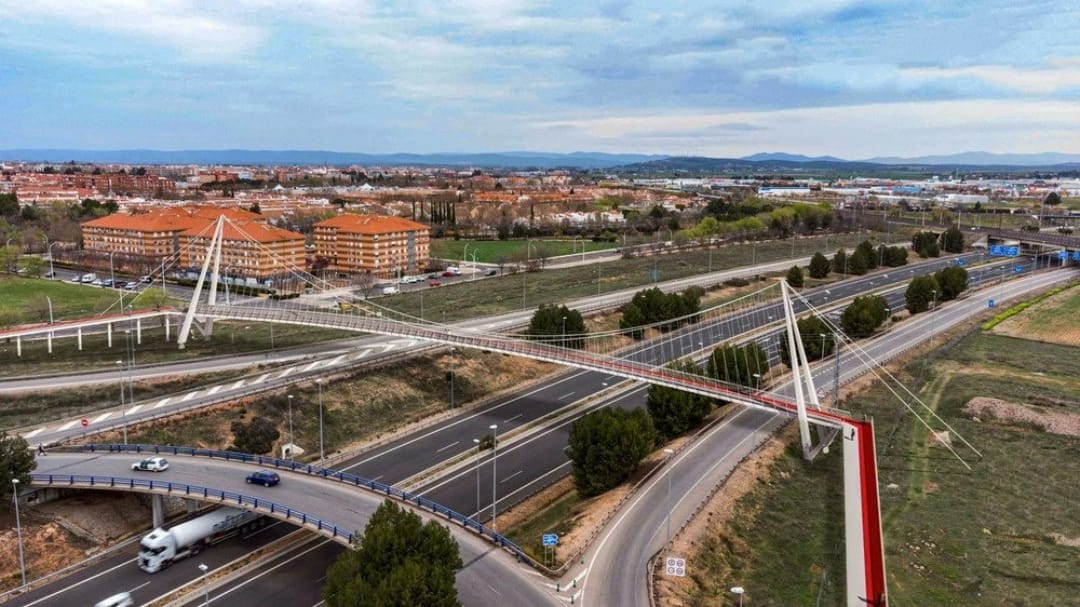 Así será la pasarela peatonal entre Miguelturra y Ciudad Real