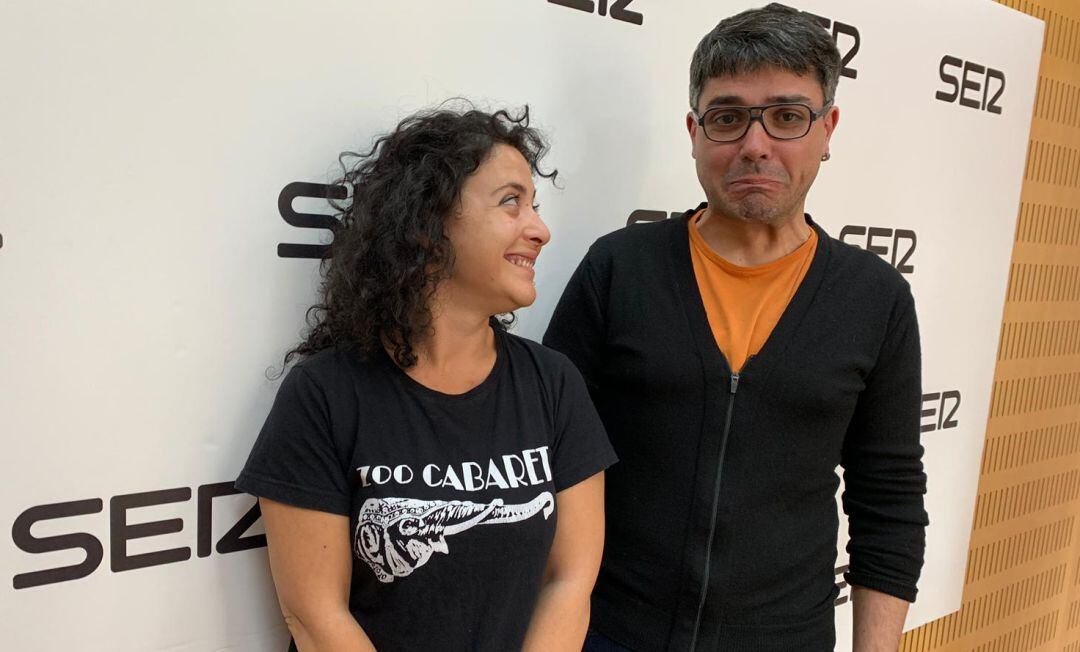 Elena Serrano y Fran Bermejo, protagonistas de la semana del espacio &#039;Entrevistas Interesantes&#039; de Zoo Cabaret para el programa Hoy por hoy