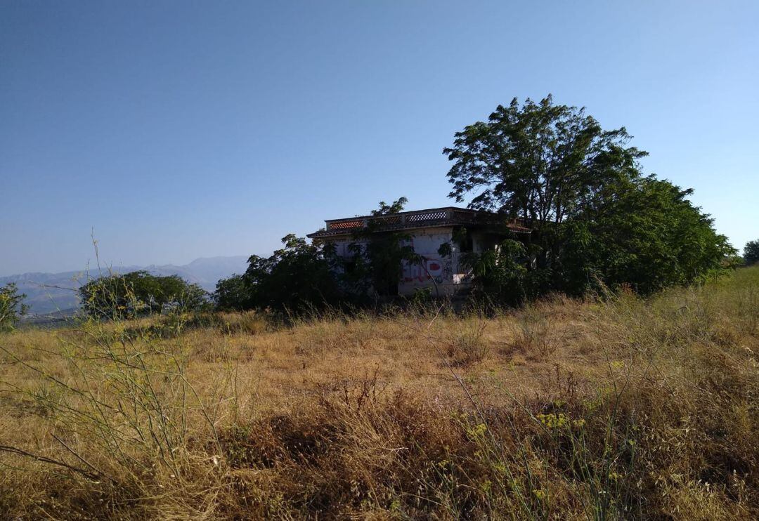 Antigua estación de trenes de Úbeda que ahora está abandonada