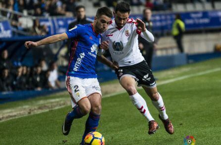 Viti, en pugna con Diegui, está listo para reaparecer en el once leonés