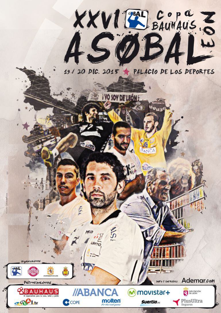 Cartel de la Copa Asobal 2015