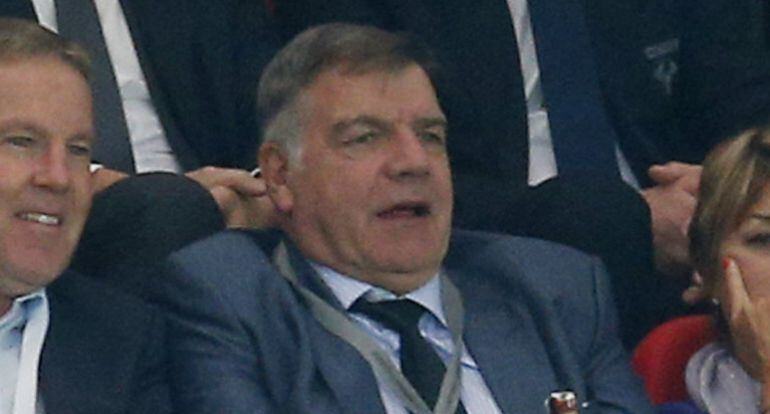 Sam Allardyce durante el pasado encuentro entre el Watford y el Manchester United