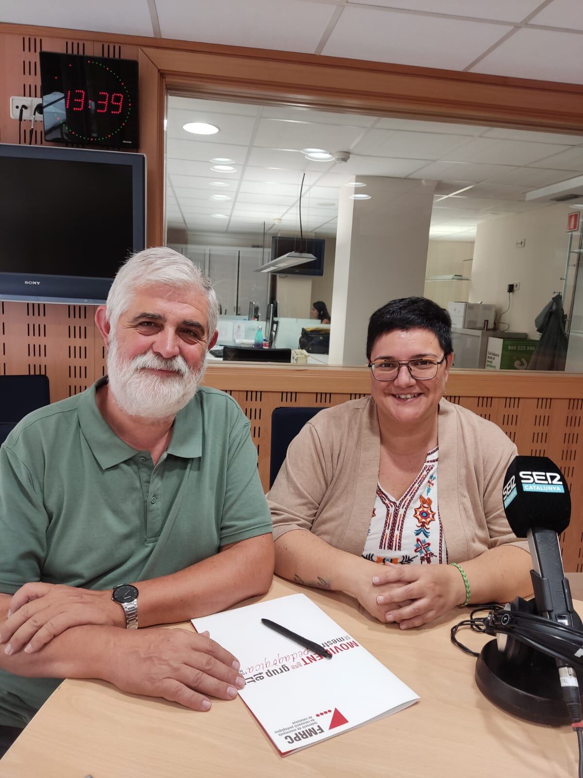 Albert Quintana i Núria Larroyo, avui