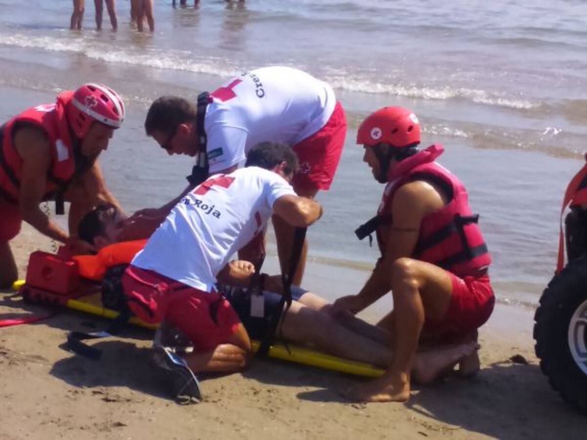 Reportaje simulacro salvamento marítimo