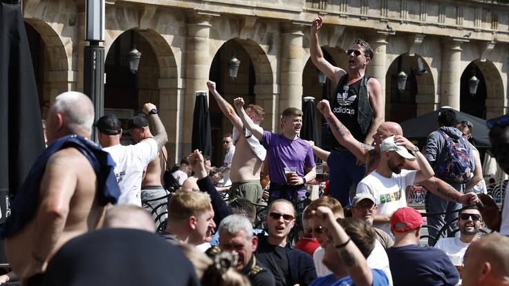 "Queremos que Euskadi sea un referente en grandes eventos": el dispositivo de seguridad en Bilbao, a prueba con 60.000 ingleses