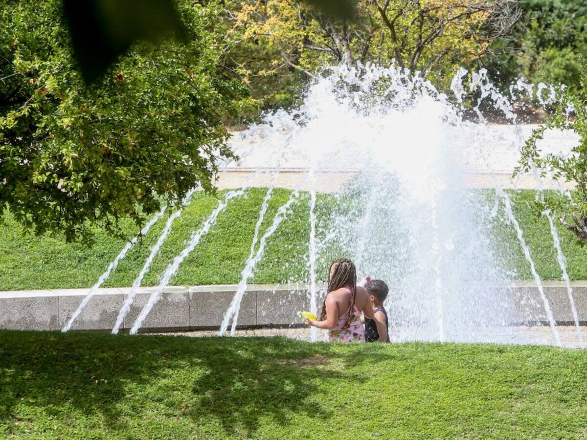 La primera ola de calor de todo el verano, en imágenes