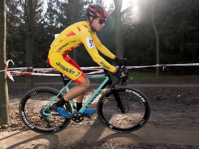 Javier Zaera durante el Campeonato de España