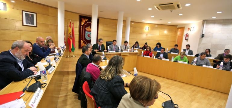 Intervención del portavoz de IU-CM, Pedro San Frutos, en el pleno del Ayuntamiento de Coslada