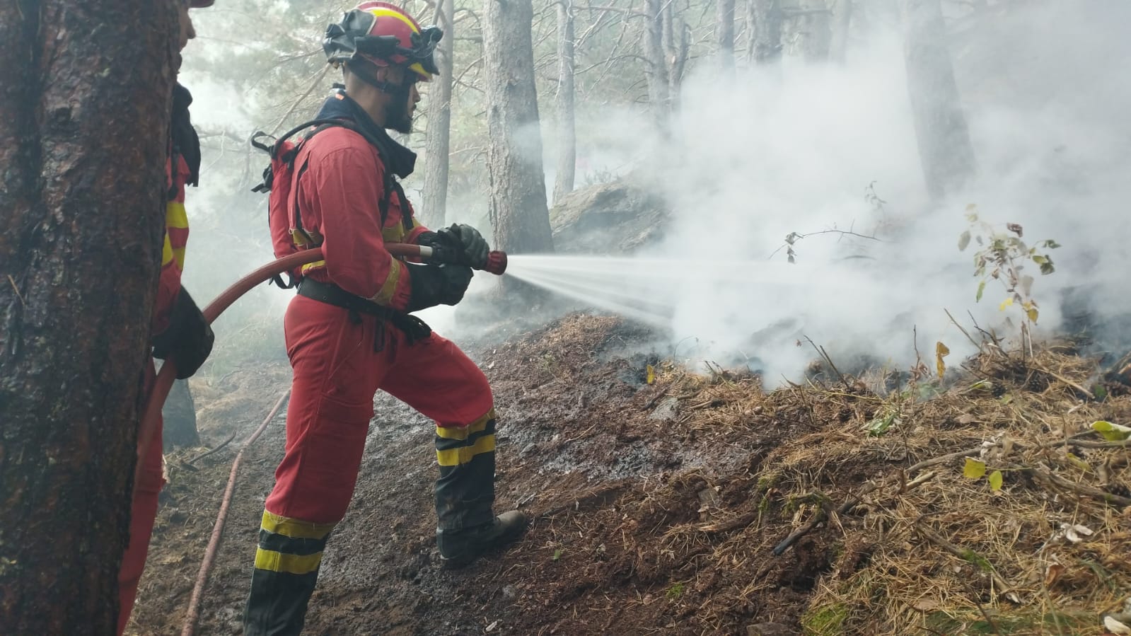 La UME en el incendio de Peñalba de la Sierra