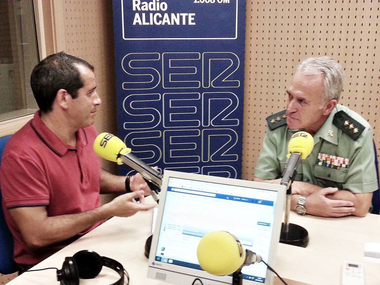 Manuel Muñoz Castillo, coronel jefe de la Comandancia de la Guardia Civil en Alicante