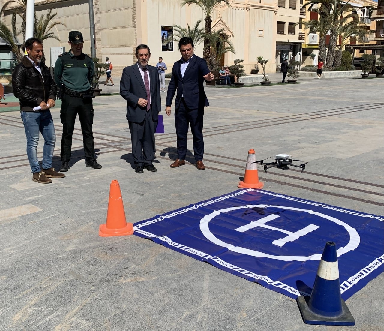 Un Dron para asegurar la seguridad en San Javier