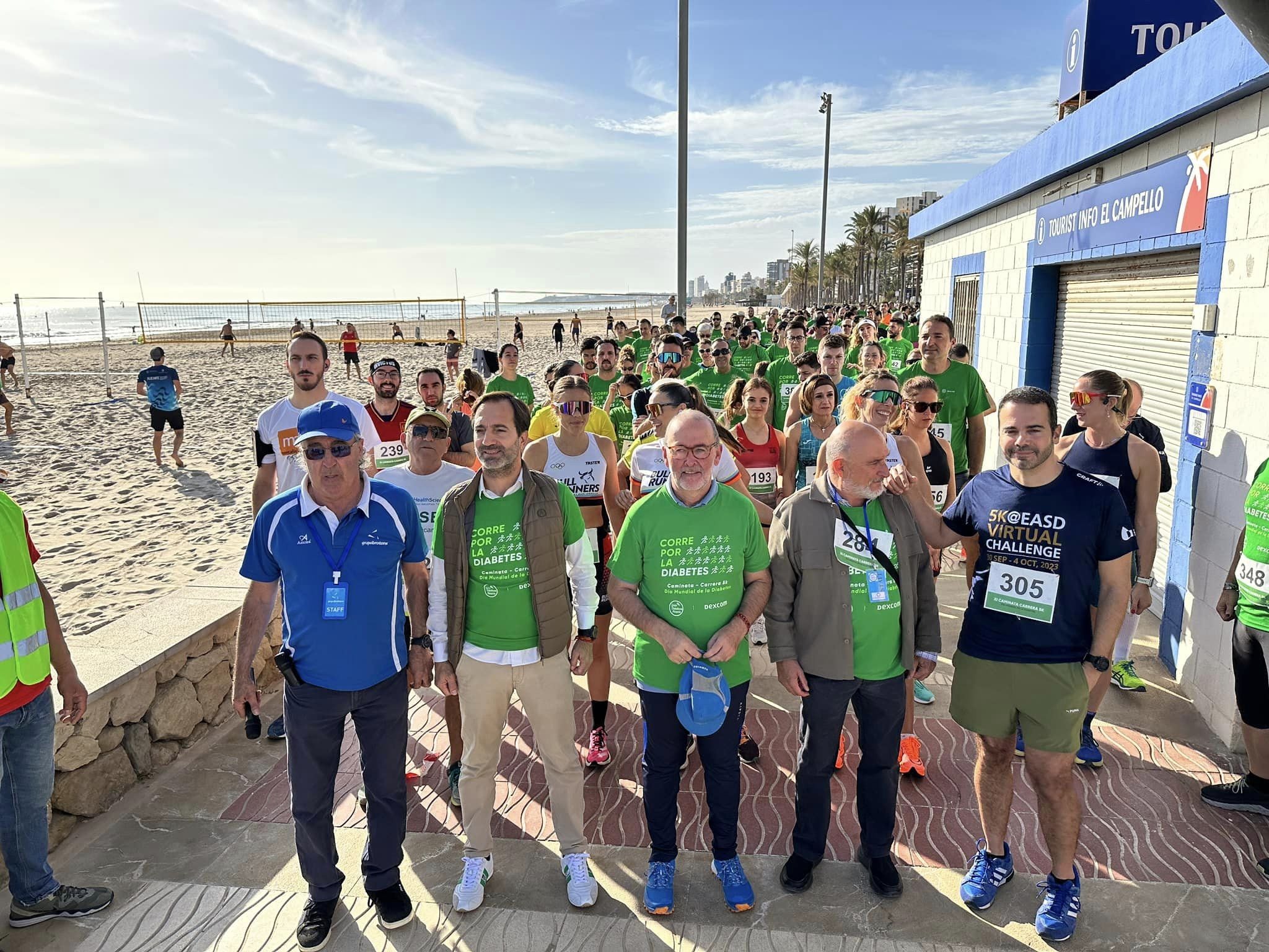 Caminata Carrera 5K por el Día Mundial de la Diabetes celebrada este domingo en El Campello