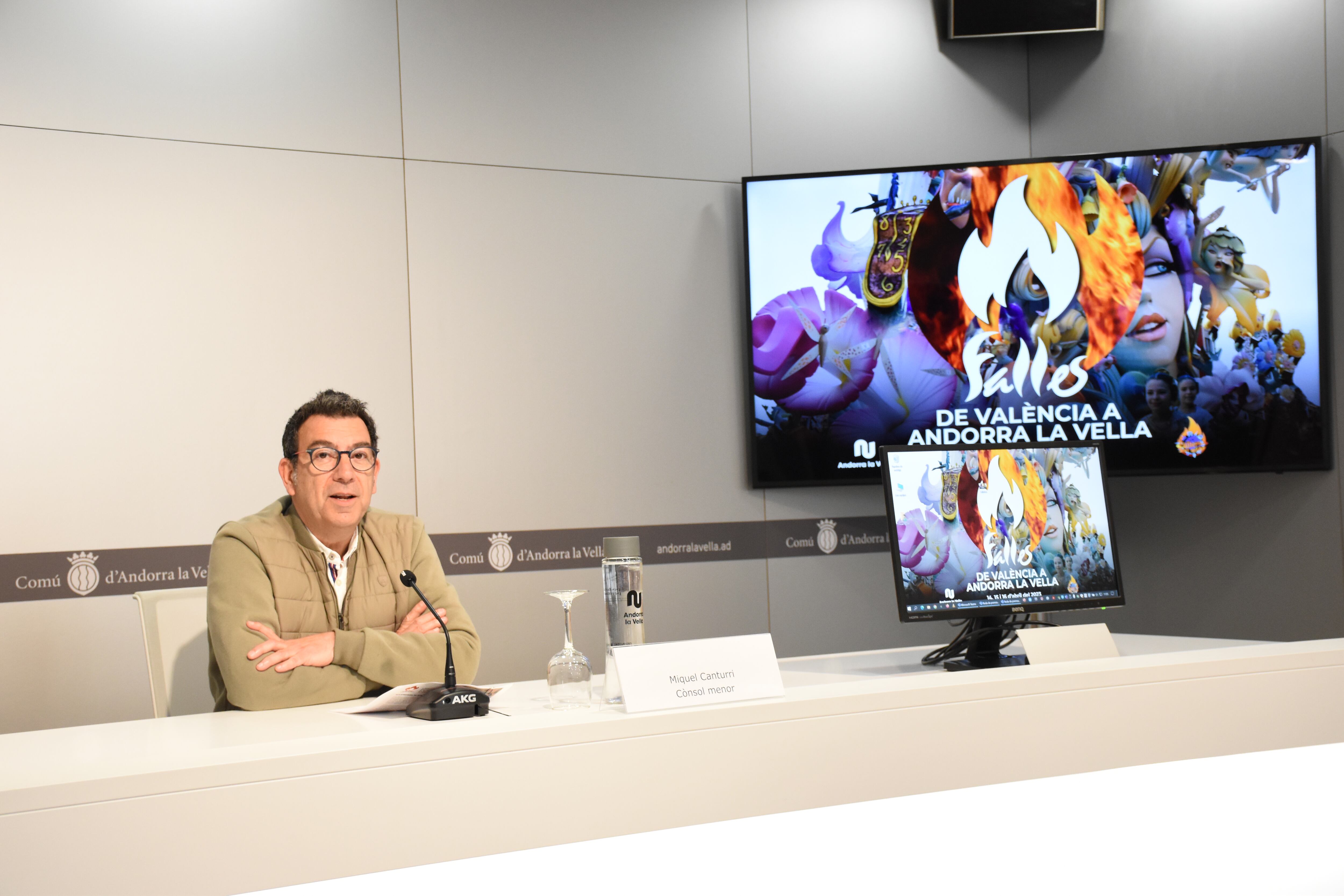 El cònsol menor de la capital Miquel Canturri