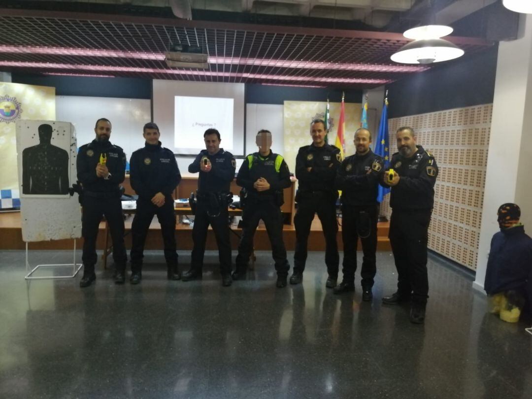 Policía Local de Monóvar en los cursos de formación