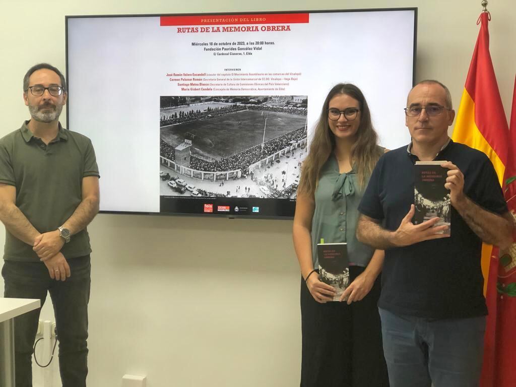 Presentación libro "Rutas de la memoria obrera"