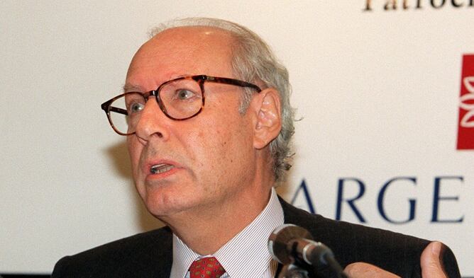 Miguel Boyer, durante una conferencia organizada por la Asociación para el Progreso de la Dirección