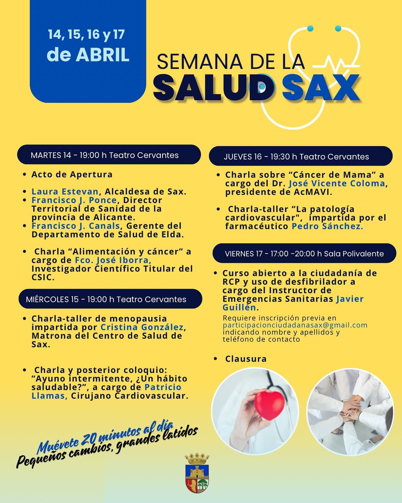 Programa de actividades