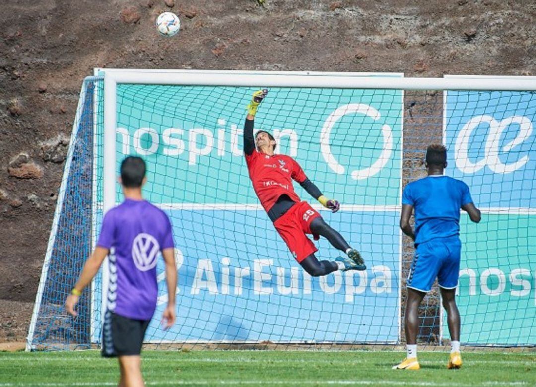 El meta volvió a la titularidad el pasado domingo ante el Albacete