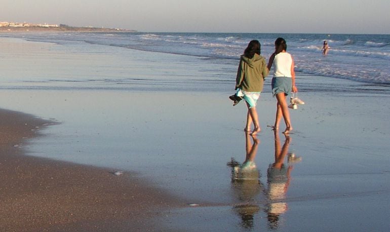 Imagen de una playa de la provincia de Cádiz