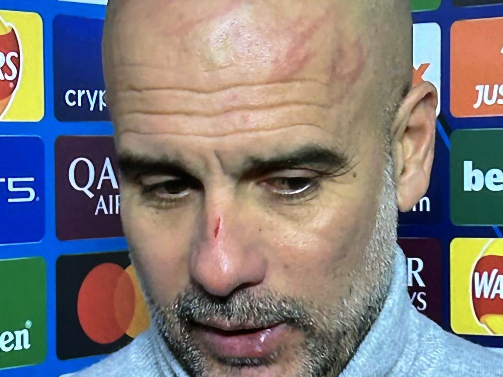 Pep Guardiola, tras el Manchester City - Feyenoord