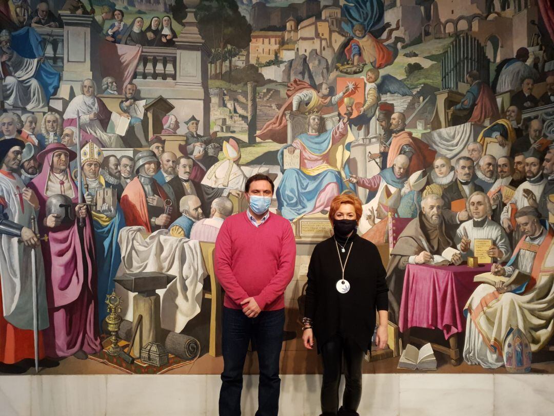 Álvaro Martínez Chana y Charo Sevillano