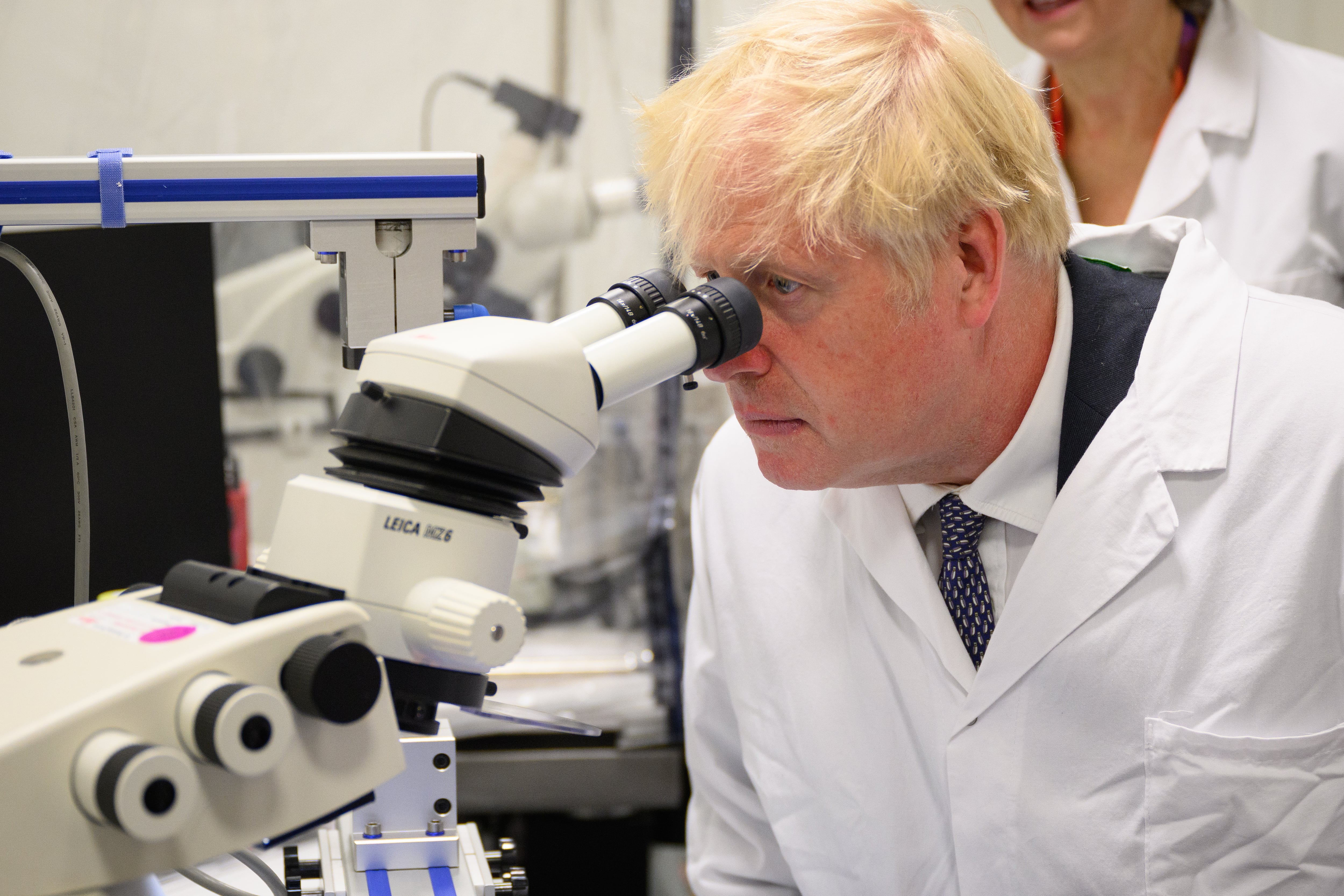 Imagen de archivo del primer ministro británico en funciones, Boris Johnson