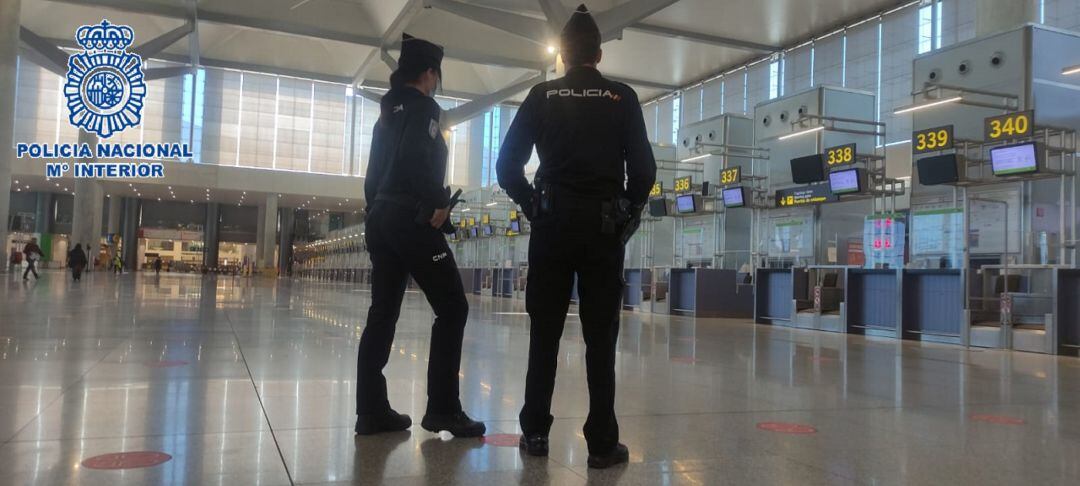 La detención se produjo en el Aeropuerto de Málaga