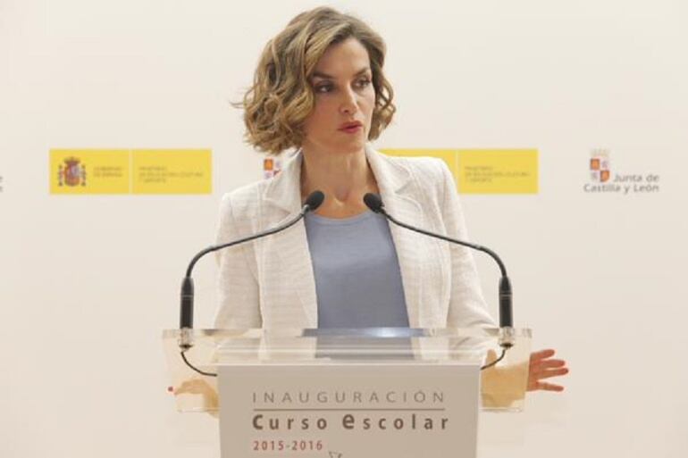 S.M. La Reina Doña Letizia inaugura el curso escolar en Palencia