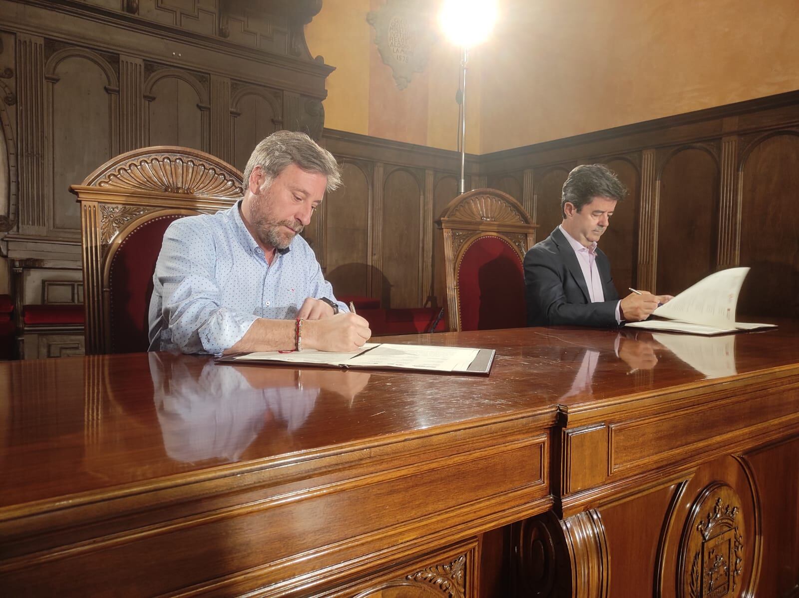 José Luis Soro y Luis Felipe