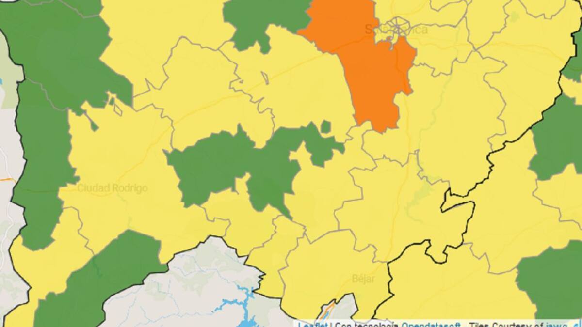 El oeste de la provincia de Salamanca, libre de coronavirus