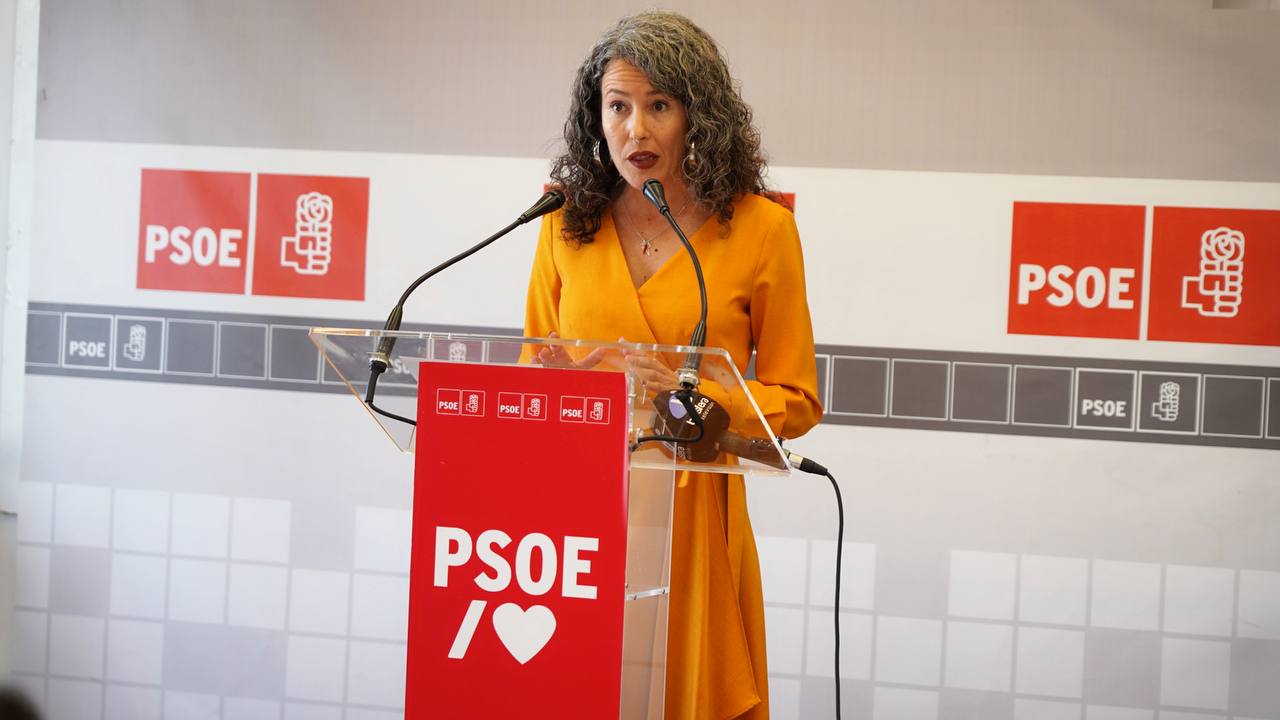 Ariagona González, portavoz del PSOE en el Cabildo de Lanzarote.