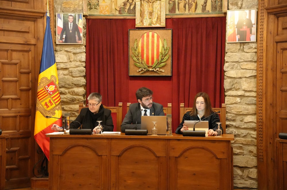 Sessió del consell de comú de Sant Julià de Lòria