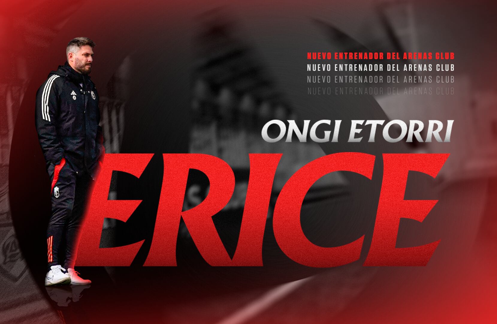 Jon Erice será el entrenador del Arenas Club en la Primera Federación