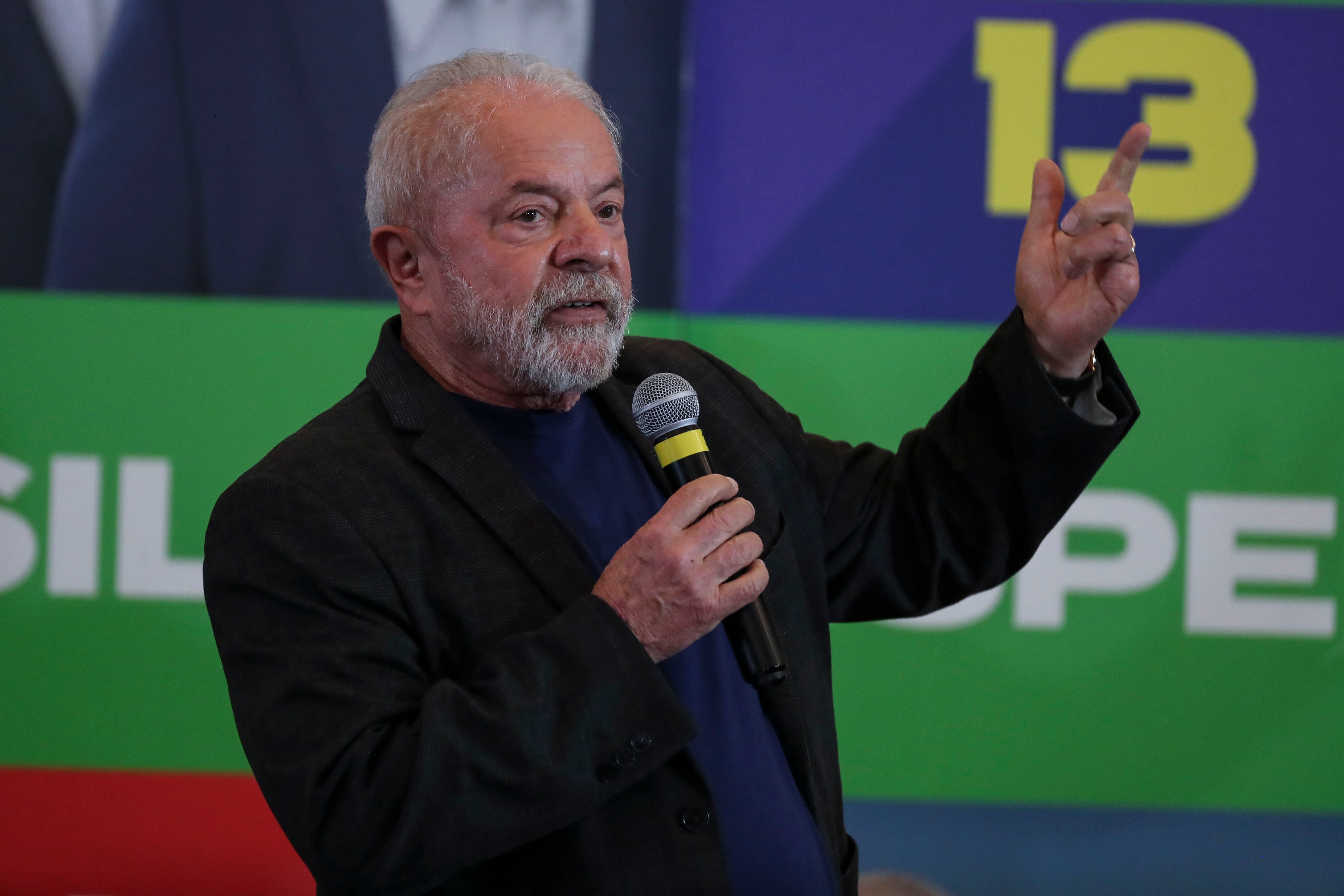 El expresidente y candidato a la presidencia de Brasil, Luiz Inácio Lula da Silva.