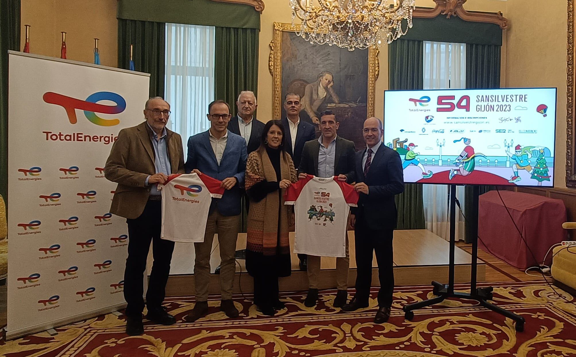 Presentación de la 54ª TotalEnergies San Silvestre de Gijón